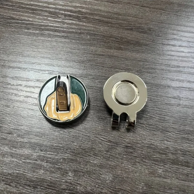 مضحك الاصبع الوسطى كرة جولف ماركر قبعة جولف كليب علامة المغناطيسي القابل للإزالة كرة جولف موقف علامة التدريب الملحقات