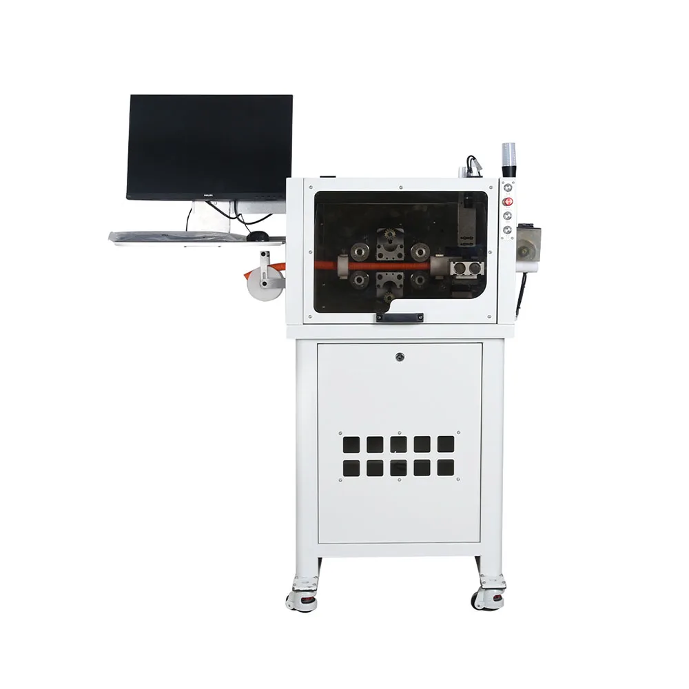 Fully Automatic PLC Touch Screen Corrugated Ultra Long Tube Cutting Equipment PVC Belt Delivery Corrugated Pipe Cutting Machine