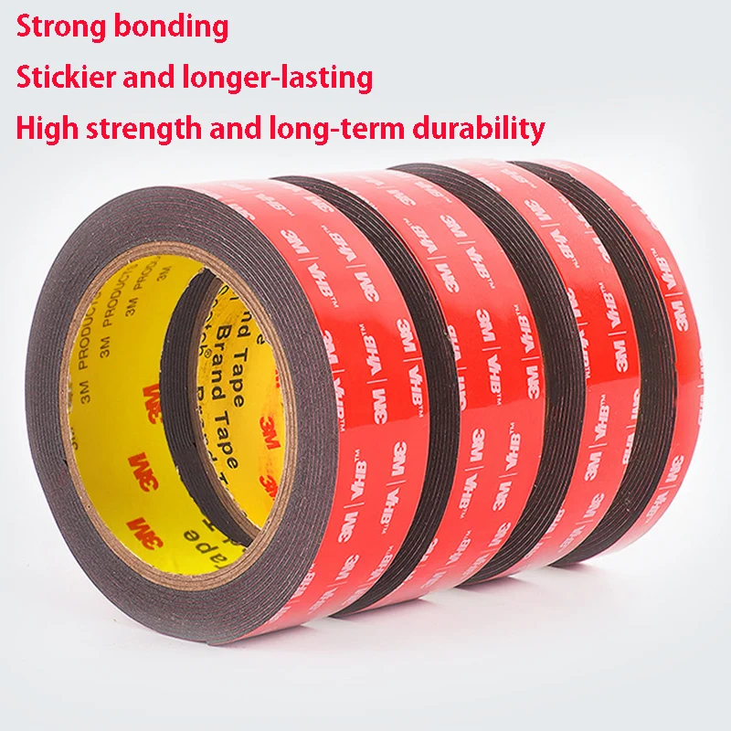 VHB Foam Double-sided Tape High Viscosity Non-trace Strong 3m Tapes Strong Adhesive Car Paste Die Cutting