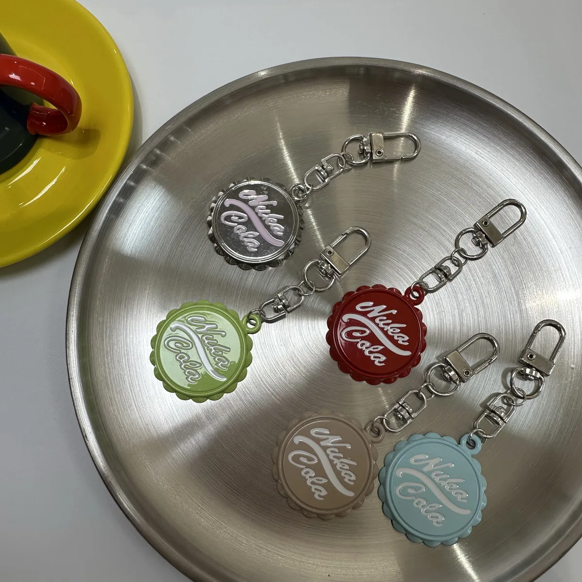 Creative Multi-Color Bottle Cap Bag Pendants, Mobile Phone Chains