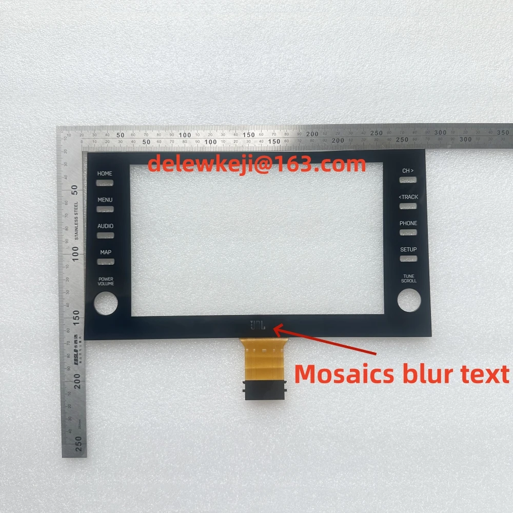 9 Inch 60 Pins Glass Touch Screen Panel Digitizer Lens Sensor For 2022 Toyota Camry Car Radio DVD Player GPS Navigation