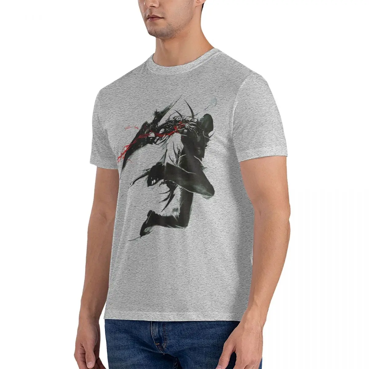 Men's Prototype T Shirts The Evil Within Executioner Cotton Clothes Vintage Short Sleeve Crew Neck Tee Shirt Unique T-Shirt