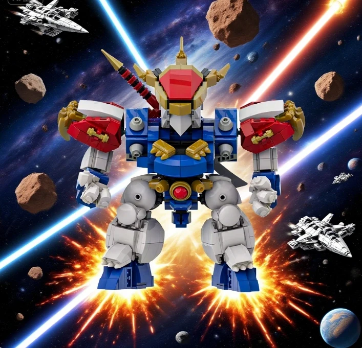 653 قطعة MOC لعبة الفيلم التنين ووريورز Ryujinmaru اللبنات شخصيات كرتونية Mecha روبوت نموذج تجميعها جمع اللعب ﻿ هدية