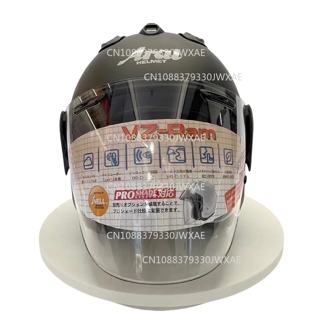 VZ-RAM Nakano Graphic Half Helmet Unisex Motorcycle Off-Road SZ-R VAS Helmet Downhill Racing Mountain Capacete Cross Casco