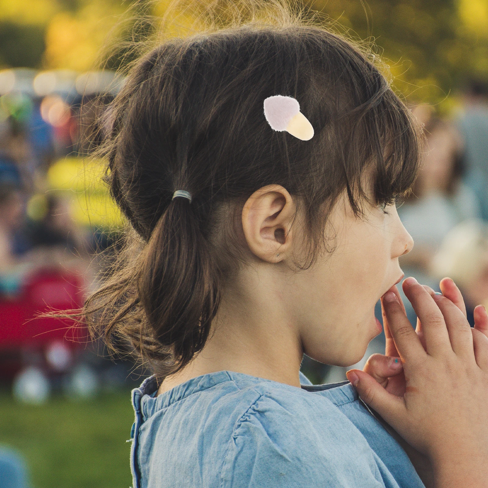 

6pcs Heart Clips Cute Accessories for Girls Hair Styling Infant Small Barrettes Decorative PP Hairb s