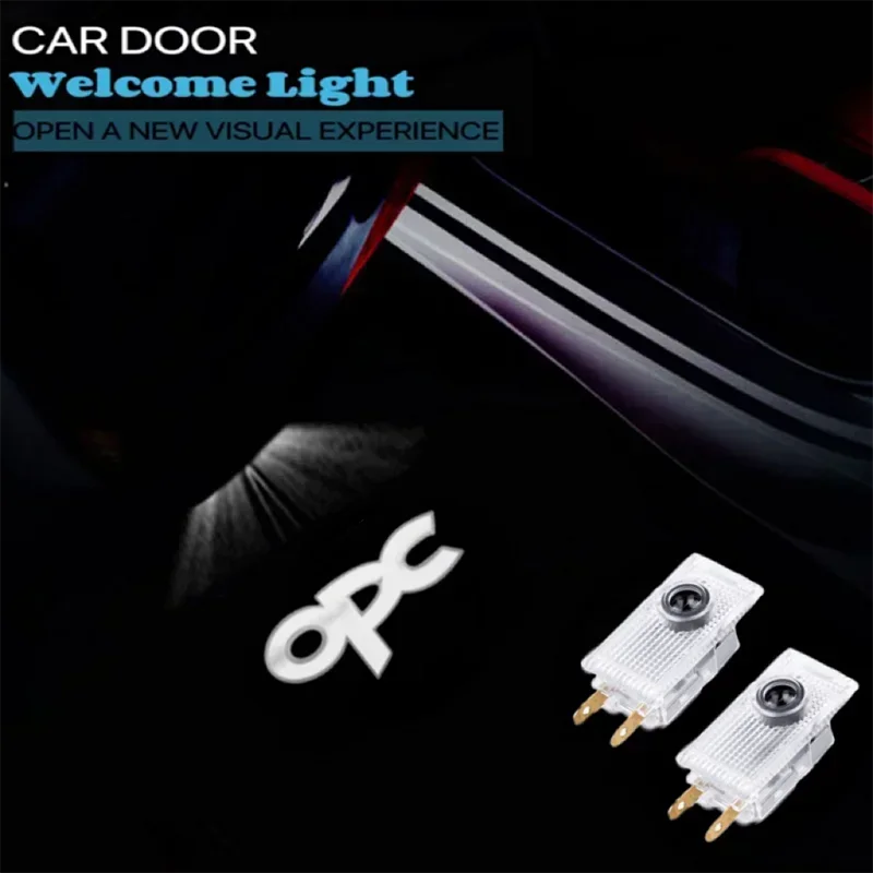 LED Car Logo Door Welcome Light For Opel Insignia A B 2008-2021 Antara 2008-2018 Laser Projector Ghost Shadow Auto Accessories