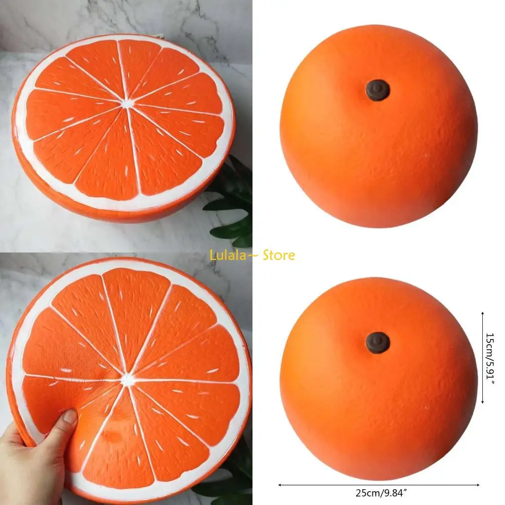 

Y4QA Игрушки для снятия стресса Фруктовый апельсин Медленно растущий крем Мягкий подарок Подарок