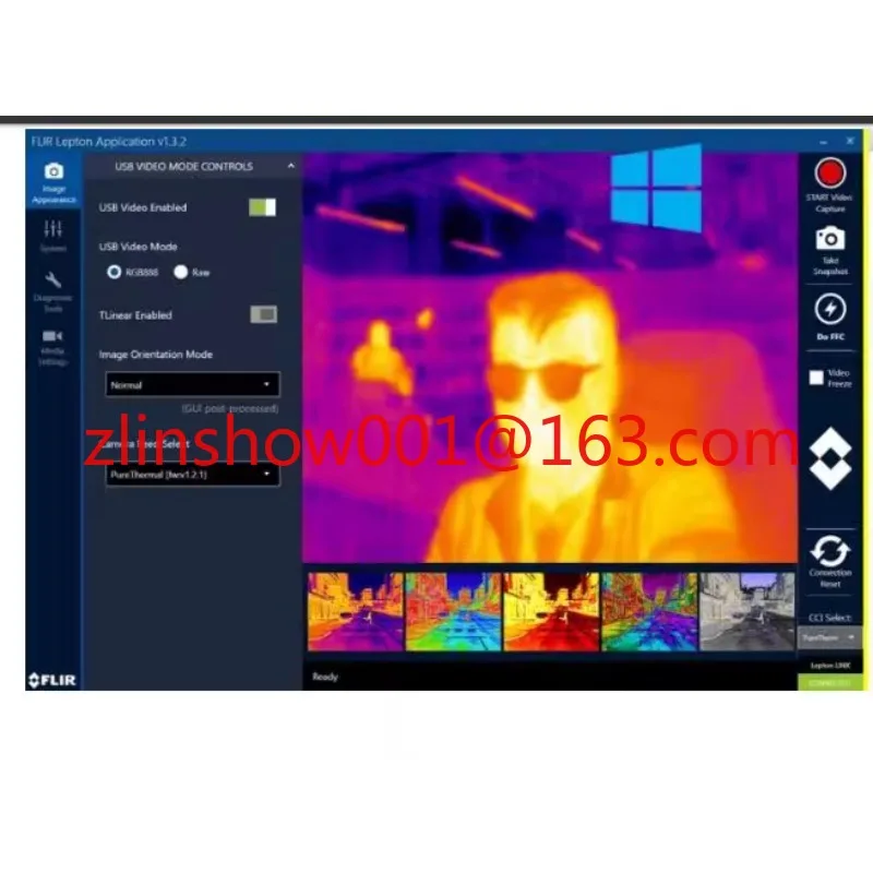 PURETHERMAL-2 – PT2 FLIR LEPTON SMART I/O-MODUL Wärmebildkamera