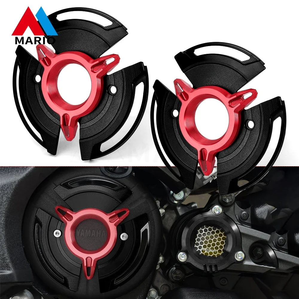 

For Yamaha TMAX 530 TMAX530 T-MAX 530 DX 2017 2018 2019 2020 2021 2022 Motorcycle Engine Stator Protective Cover Set Decoration