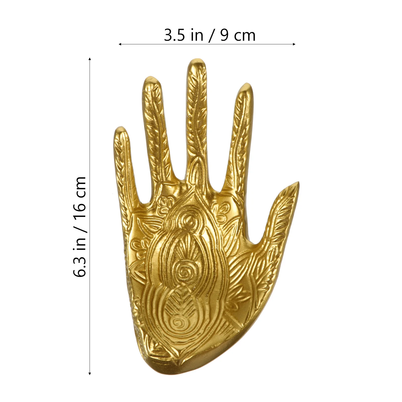 Buddha Bead Necklace Rack Hand Shaped Jewelry Holder Resin Display Stand For Earrings Bracelets Ring Organizer Home Decor