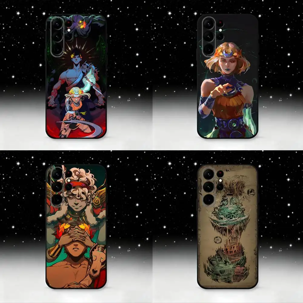 

H-Hades ii Game Phone Case For Samsung S25,S24,S21,S22,S23,S30,Ultra,S20,Plus,Fe,Lite,Note,10,9,5G Black Cover