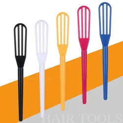 Hair Color Whisk for Hair Dye Color Mixing Salon Barber Plastic Hairdressing Dye Whisk Manual Mixer for Hair Dye Cream Stirrer