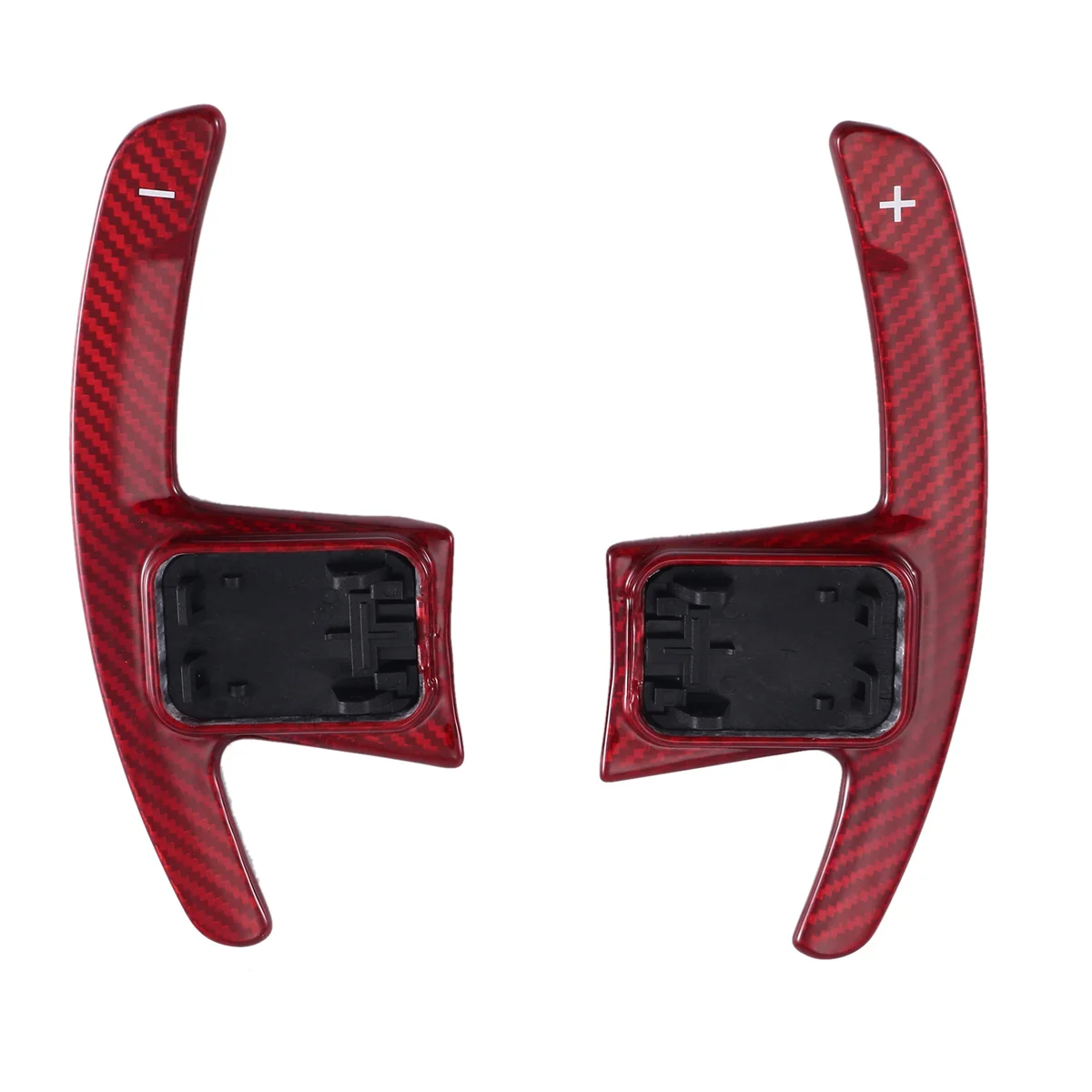 Steering Wheel Shift Paddle Extension Parts for 3 5 6 7 Series X3 X4 X5 G20 G30 G31 G32 G12 G01 G02 Red Carbon