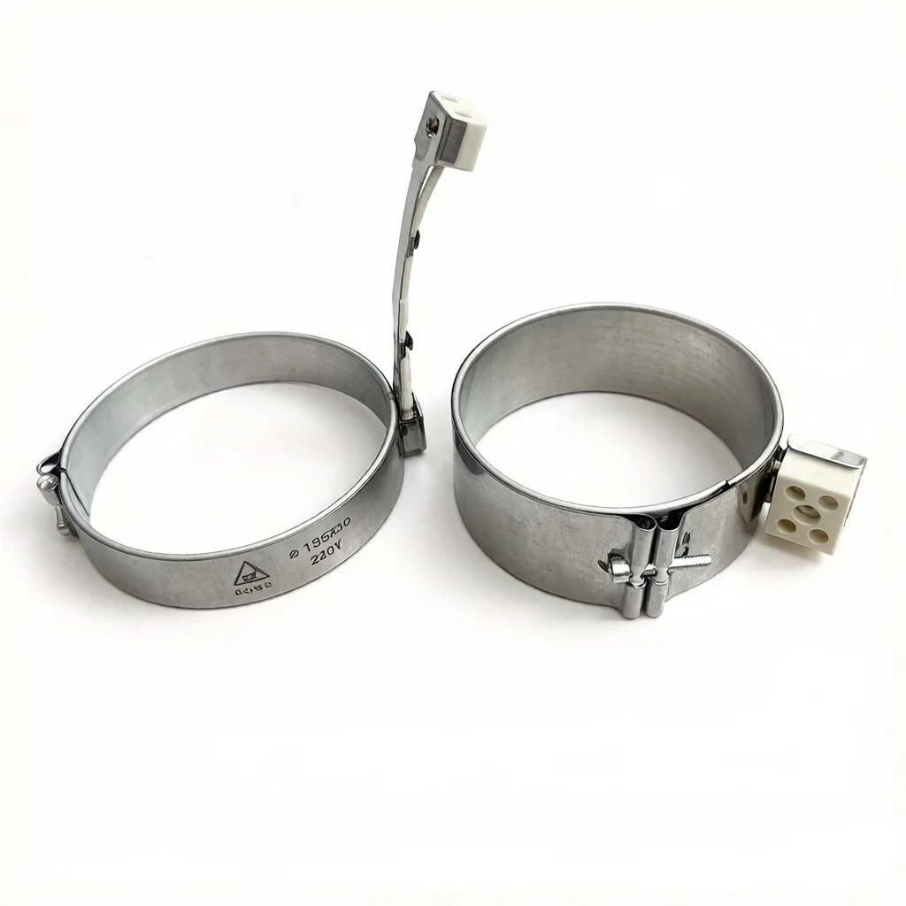 

Stainless Steel Electric Band Heater AC220V ID*Height 210 215*50 60 70 80 90 100mm 210 225 255 275 296*82mm 265*155mm