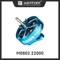 T-MOTOR Brushless Motor M0802 KV22000 KV25000 KV27000 T-HOBBY 31mm Tiny Whoop Indoor Fpv Motor Racing Drone Drone DIY Parts