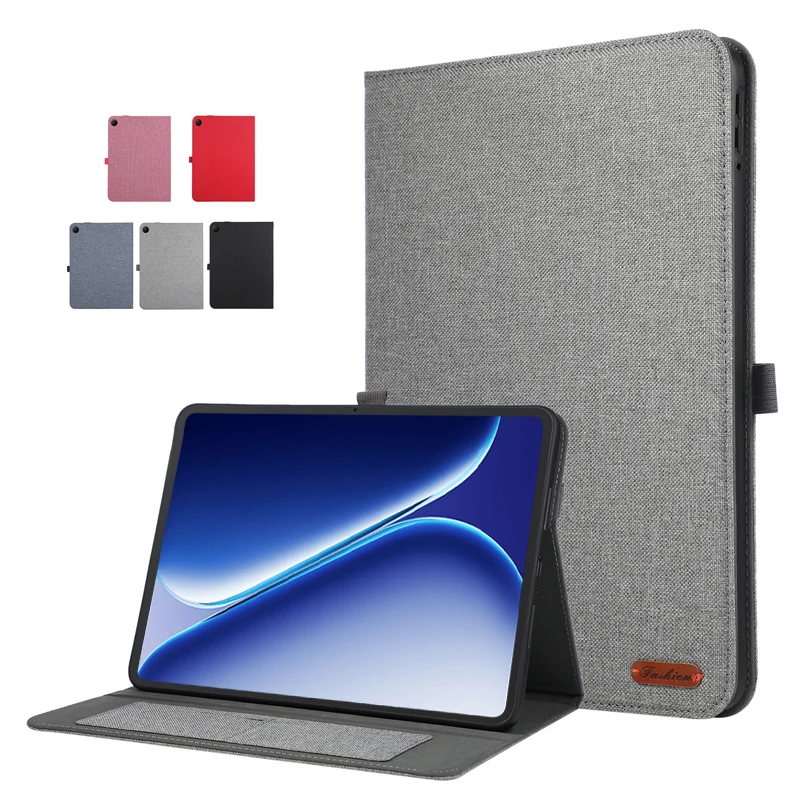 For Oneplus Pad Go 2 Case 12.1 inch Soft Fabric Flip Stand Tablet Shell For Coque OnePlus Pad Go 2 Case Cover 12.1