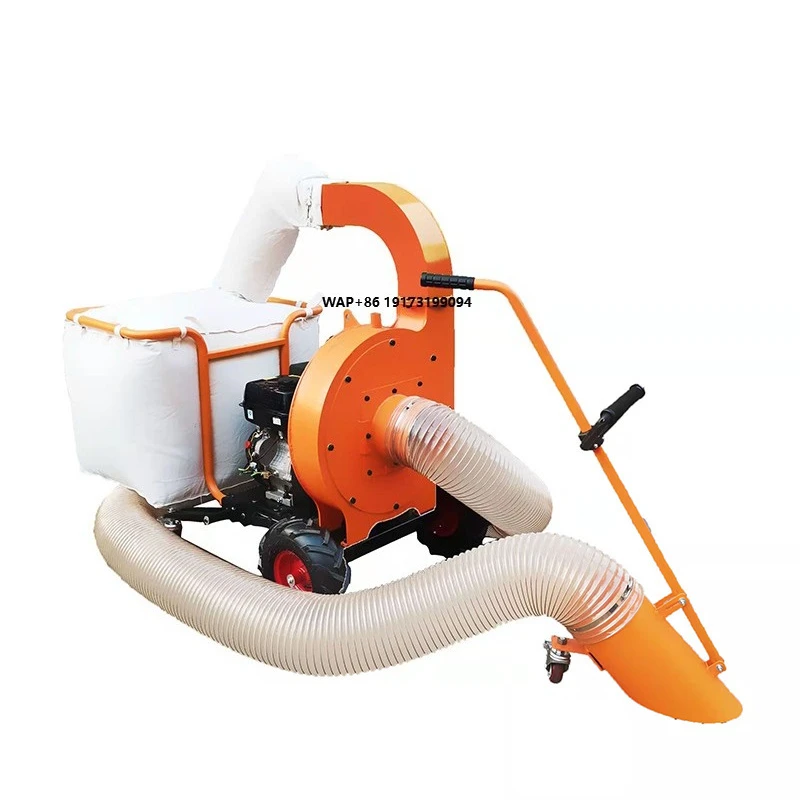 Handheld Leaf Sweeper 1 Year Warranty Factory Road Street Dead Lawn  Shredder Powered  Blower