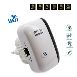 Wireless WiFi Repeater, WiFi Extender, Amplifier, Booster, Repetidor, Wi Fi Signal Repeater, Access Point AP, 300Mbps customized