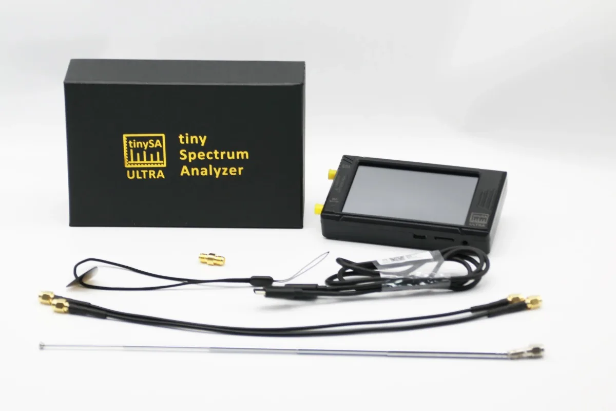 For  TinySA ULTRA 100k-5.3GHz Hand Held Tiny Spectrum Analyzer with Battery + 4