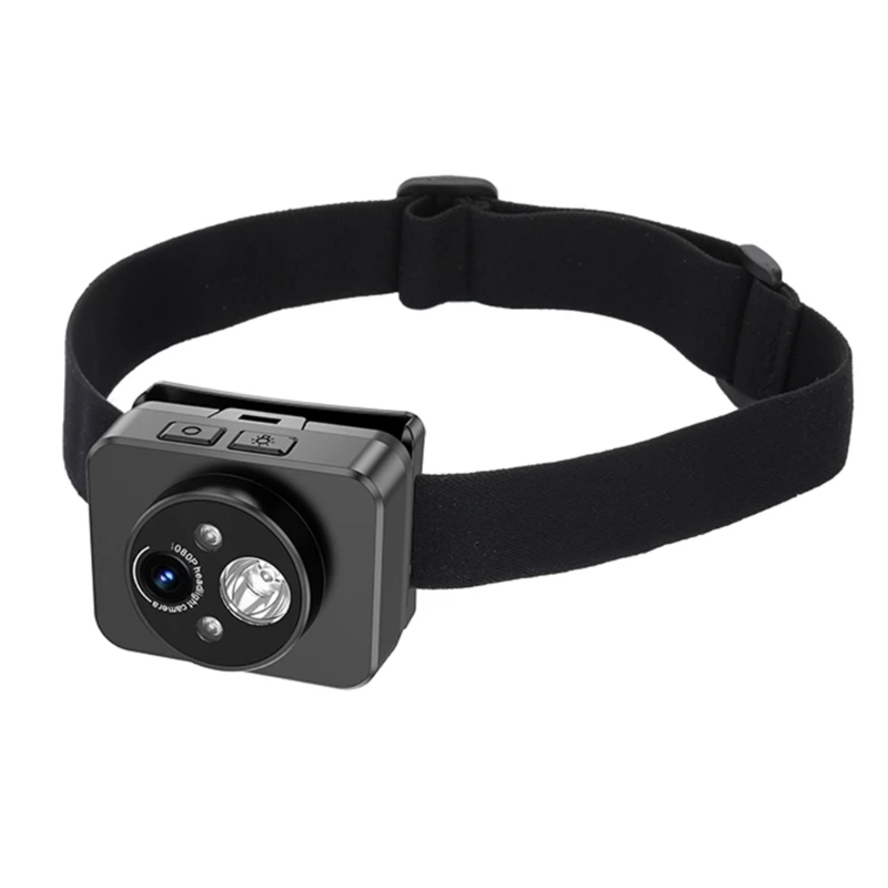 Compact 1080P Sports Action Video Camera With SOS Feature For Mountain Biking and Rock Climbing