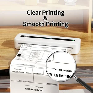 Phomemo-A4 Papel térmico, secagem rápida, documentos de impressora contínua, notas de estudo, 2 rolos, 3 rolos, 4 rolos, M08F, M832, M834, M835 8 principais vendas folha a4 termica - №1