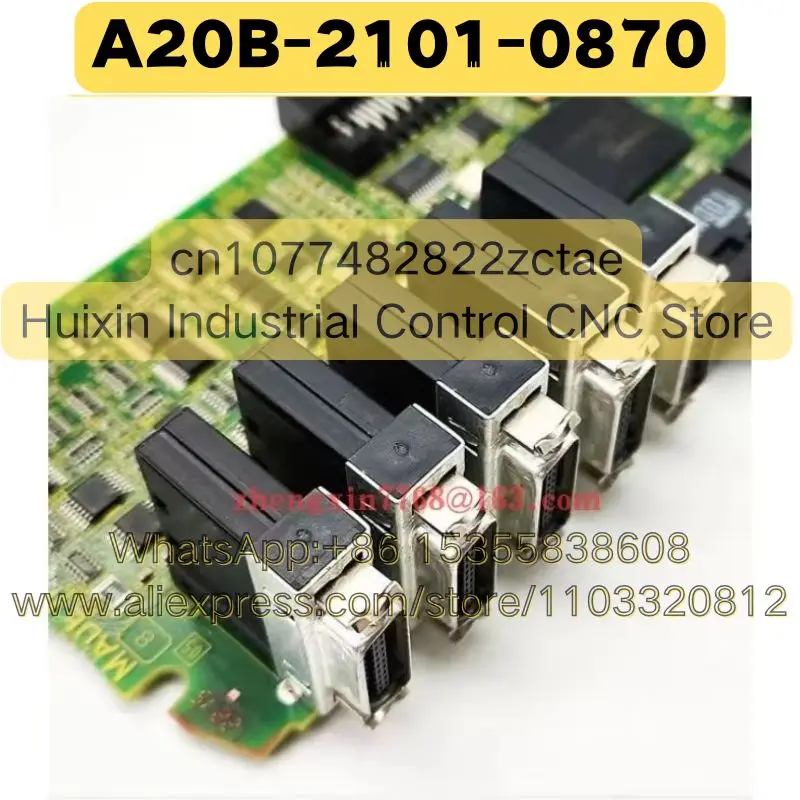 Second-hand CNC System Circuit Board A20B-2101-0870 A20B 2101 0870 Normal Function Tested OK