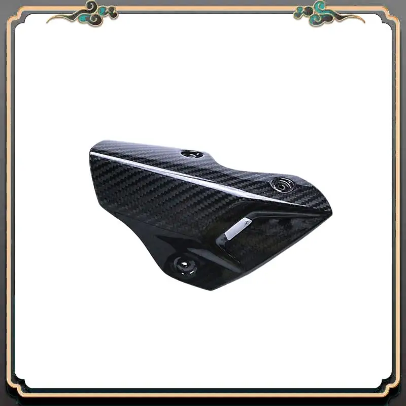 

M45K-Motorcycle Carbon Fiber Fairing Exhaust Cover For BMW S1000R S1000 R 2021 2022 Accessories