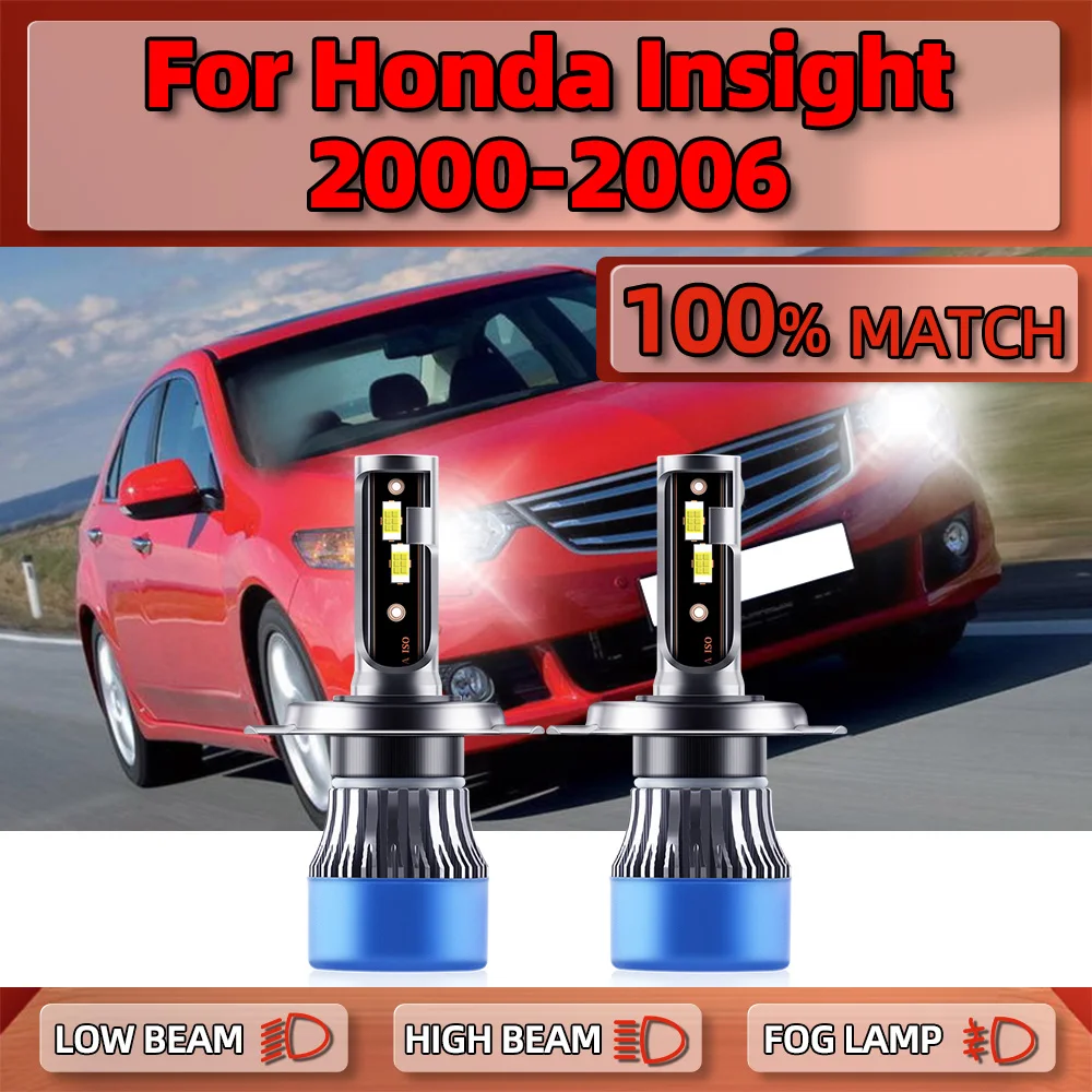 

Canbus LED Car Headlights Bulbs 20000LM 120W Auto Lights 12V Turbo Lamps For Honda Insight 2000 2001 2002 2003 2004 2005 2006