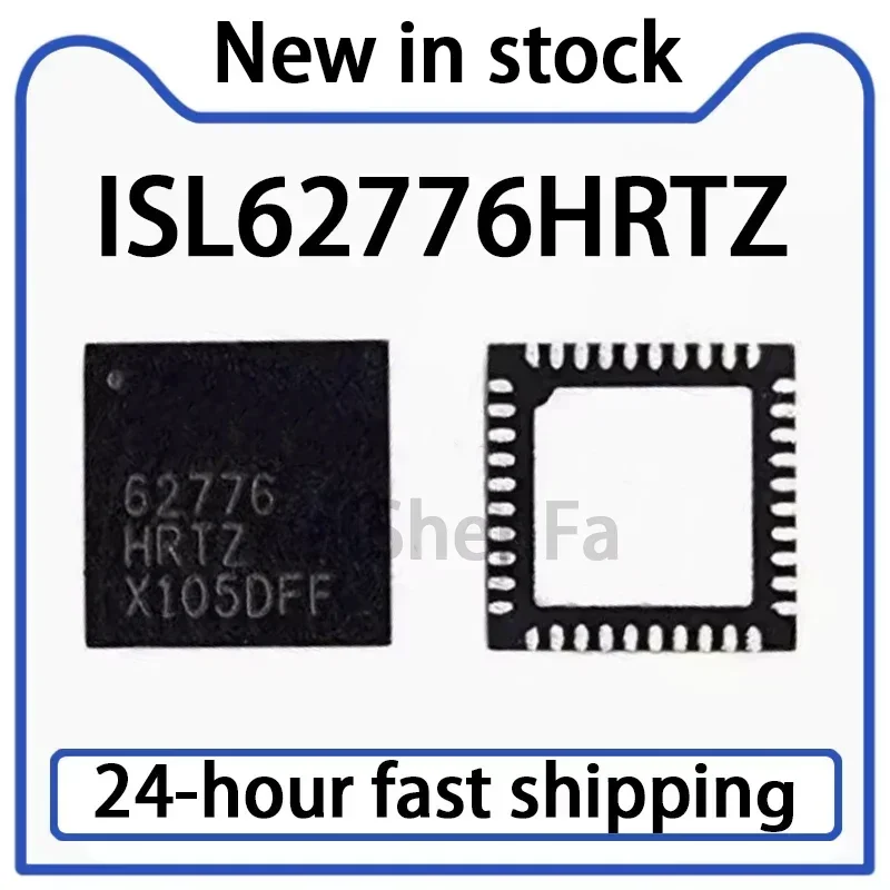 2PCS ISL62776HRTZ Silk Screen 62776 Package QFN40 Power Management Chip in Stock