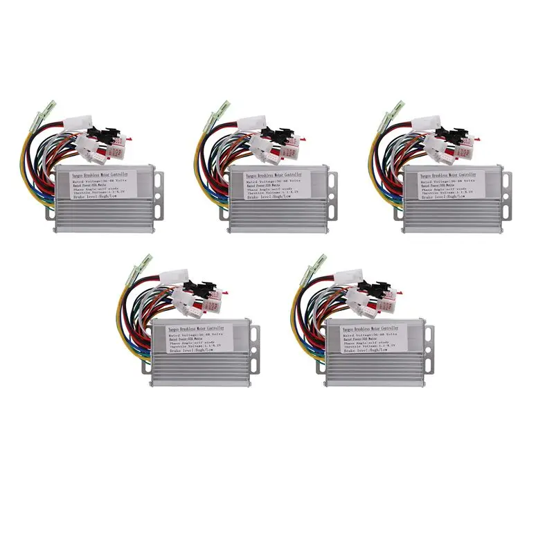 A98E-5X Electric Bike Brushless DC Motor Controller 36V/48V 350W For Electric Bicycle E-Bike Scooter Accessories