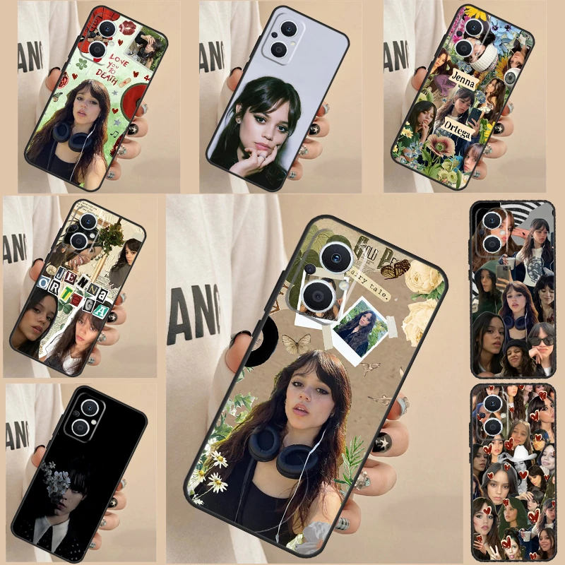 Jenna Ortega Case For OPPO Reno 5 Lite 4 6 7 8 Pro 2Z 4Z 5Z 8T OPPO Find X5 X6 Pro X2 Lite X3 Neo Cover