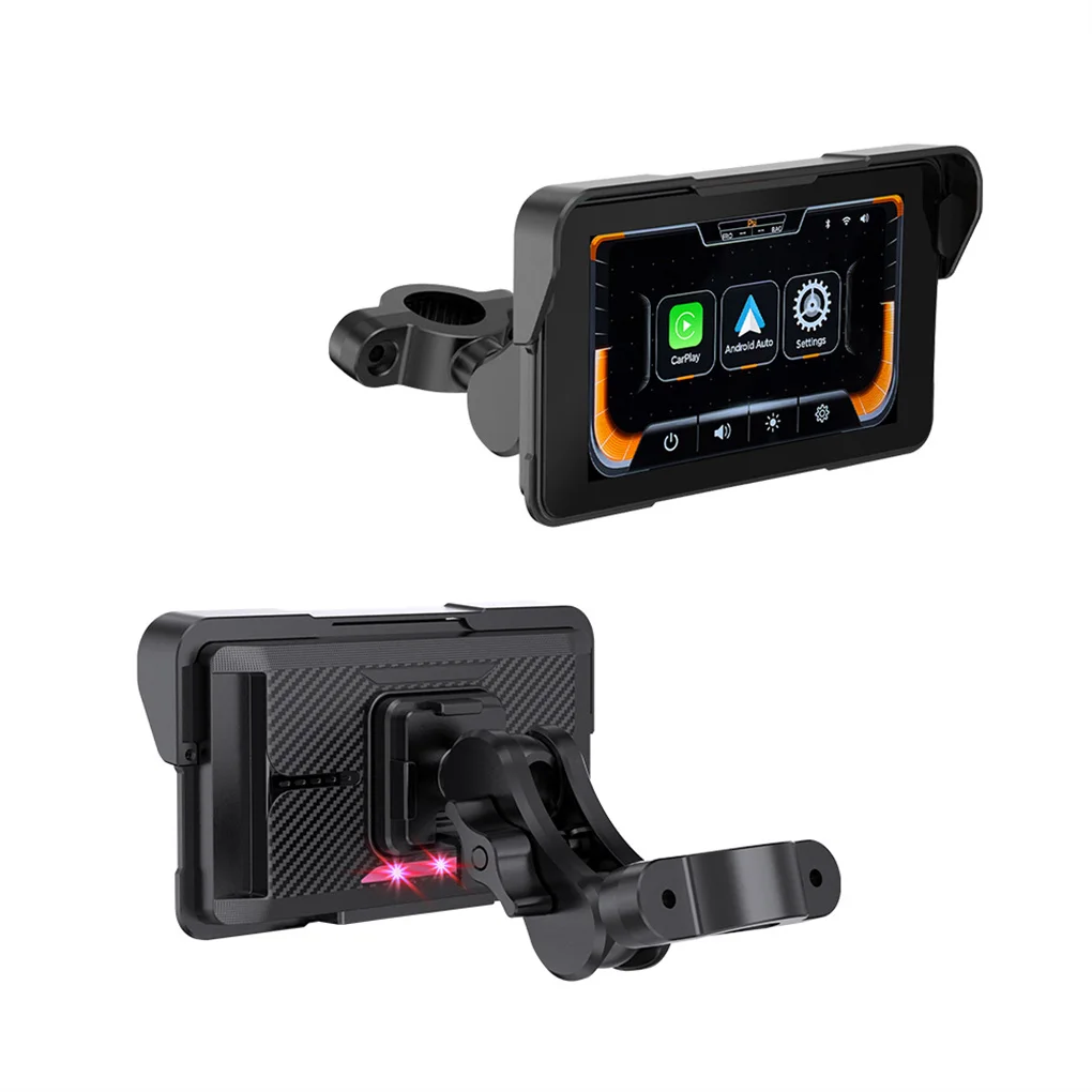 

5.0 inch Wireless CarPlay Moto Android Auto Portable Digital Motorcycle Dashboard GPS Motorcycle Navigation Touch Display Screen