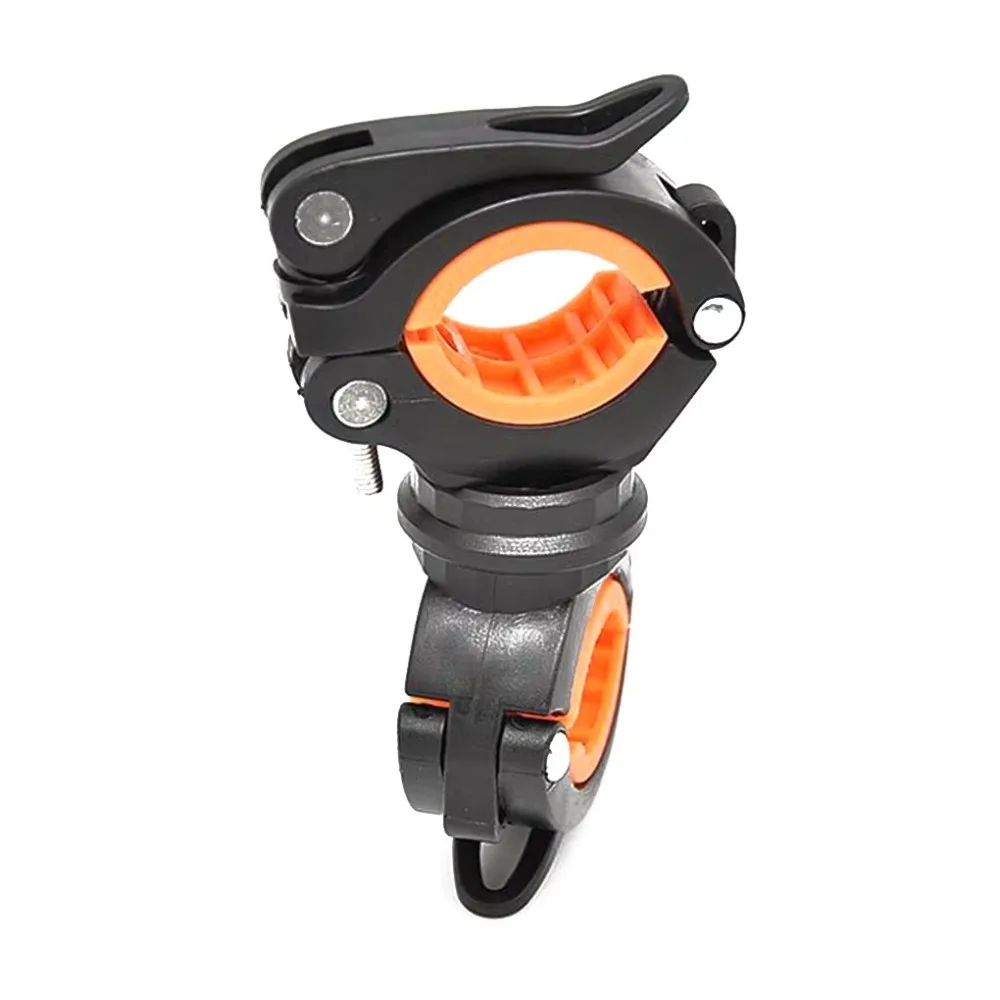 360 Degree Rotatable Bike Light Bracket Multifunctional Bicycle Parts LED Flashlight Stand Universal Quick Release Mount