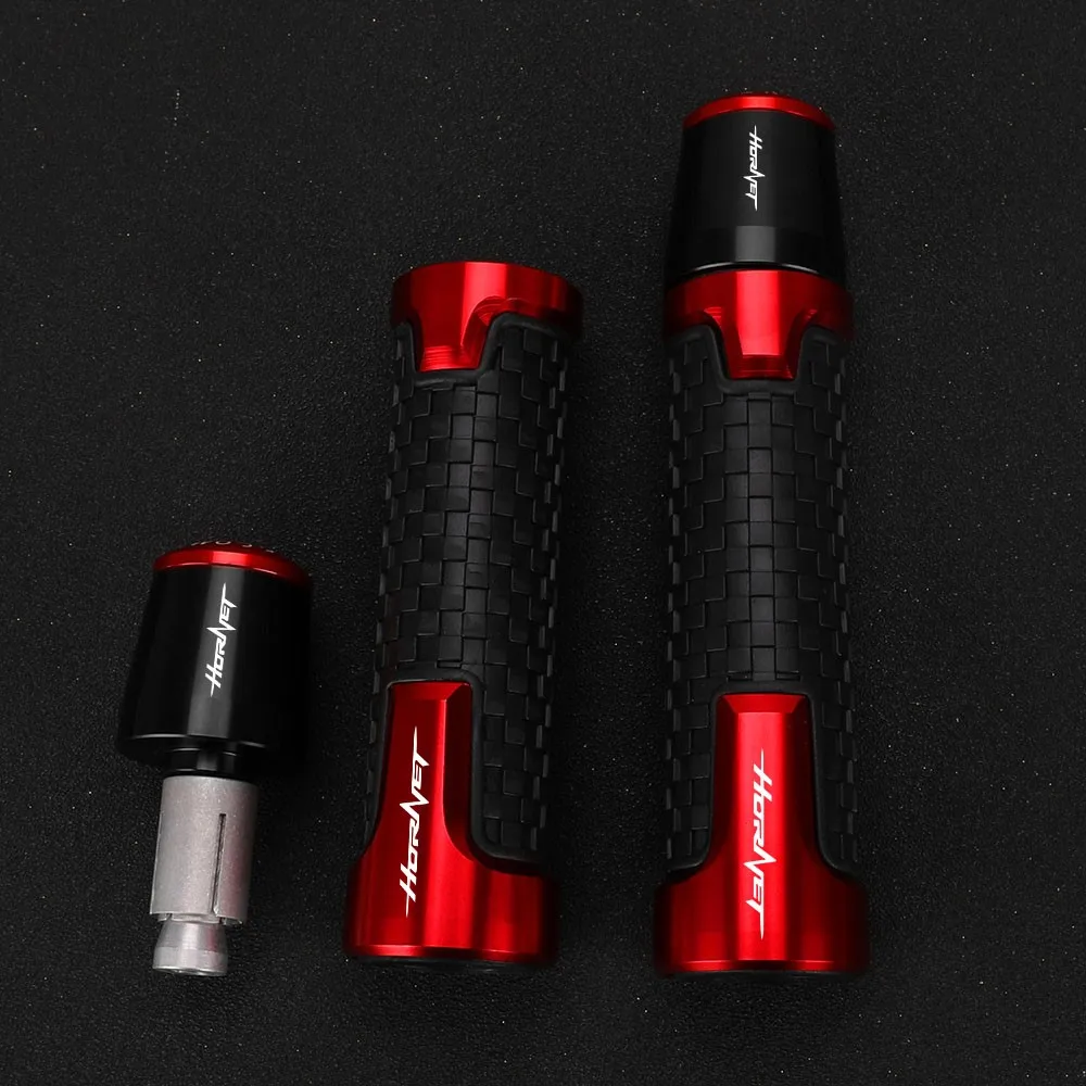 Handlebar Grips For Honda CB599 CB600F CB919 CB900F CB 600 900 F HORNET 250 22MM Motorcycle Accessories Handle Bar Cap End Plugs