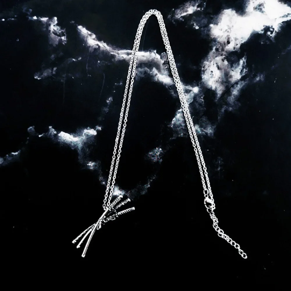 قلادة قلادة أنيمي الطرفية للرجال والنساء ، مجوهرات حفلات الشوارع ، المتخصصة ، كاتانا اليابانية ، الموضة الرجعية ، الاتجاه #6