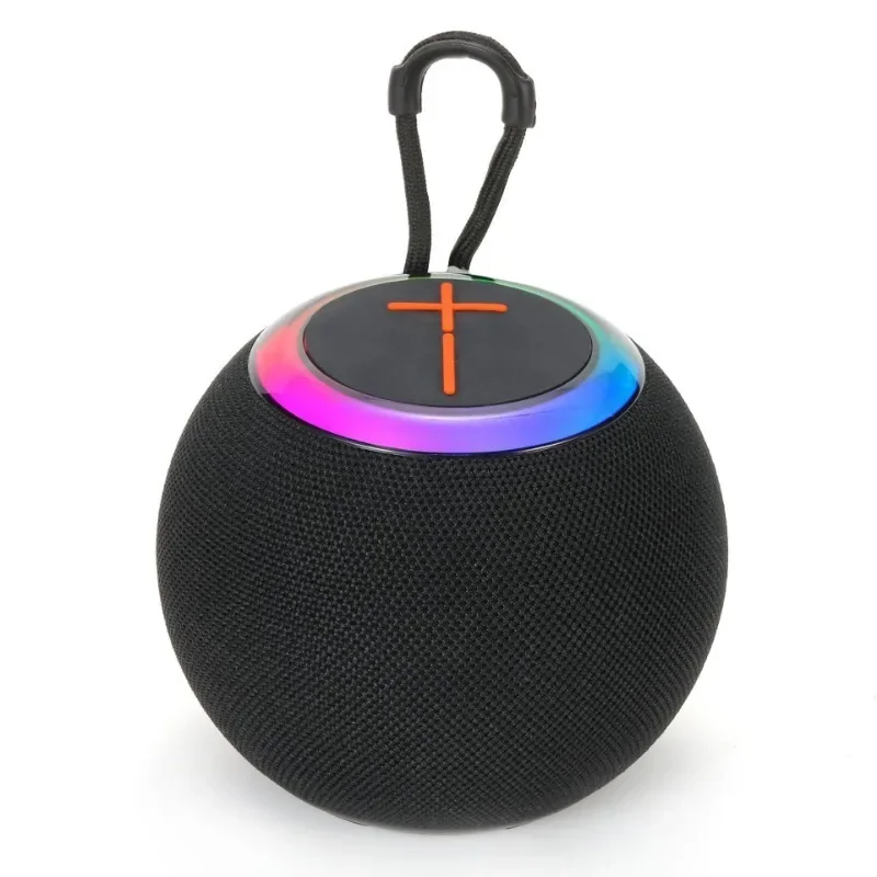 

BS68D Colorful Light Wireless Portable Stereo Subwoofer Bluetooth Speaker Powerful Loudspeaker Outdoor Active Hifi Rgb Bt Speake