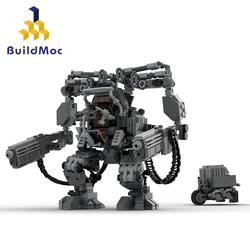 BuildMoc High-Tech Matrix APU Battle Matrixed Robot Building Blocks Set Mecha Machine Brick Toy Children Birthday Christmas Gift