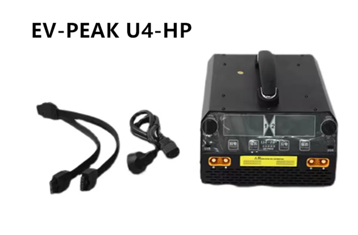 

EV-PEAK U4-HP Balance Charger Dual Channel for LiPo/LiHv 6S - 14S TATTU Herewin Battery 2500W 25A