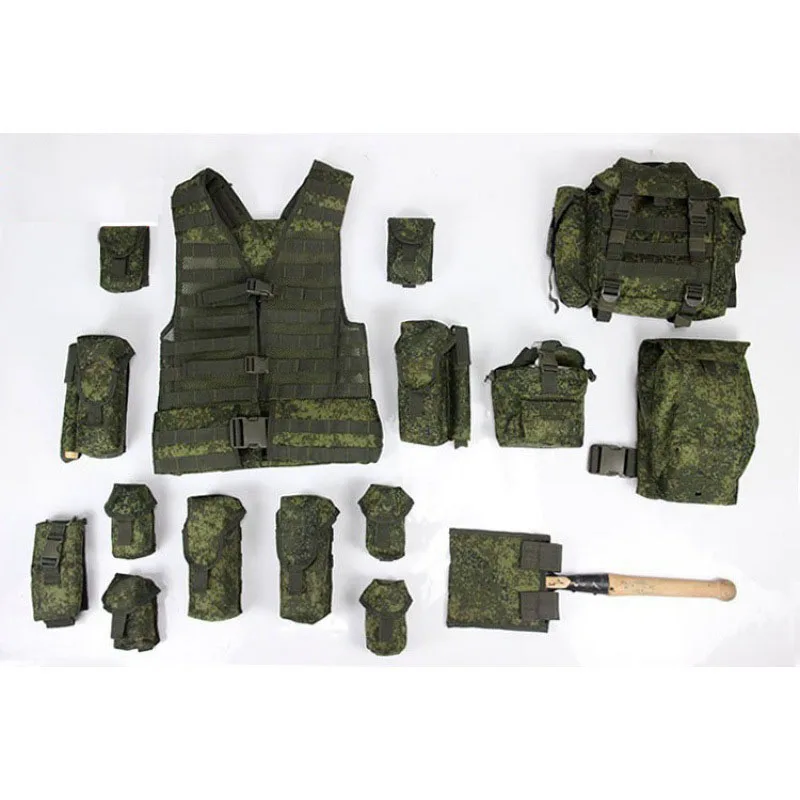 Russland 6 sh117 taktische weste jagd emr molle tasche set magazin tasche mp443 holster vog5