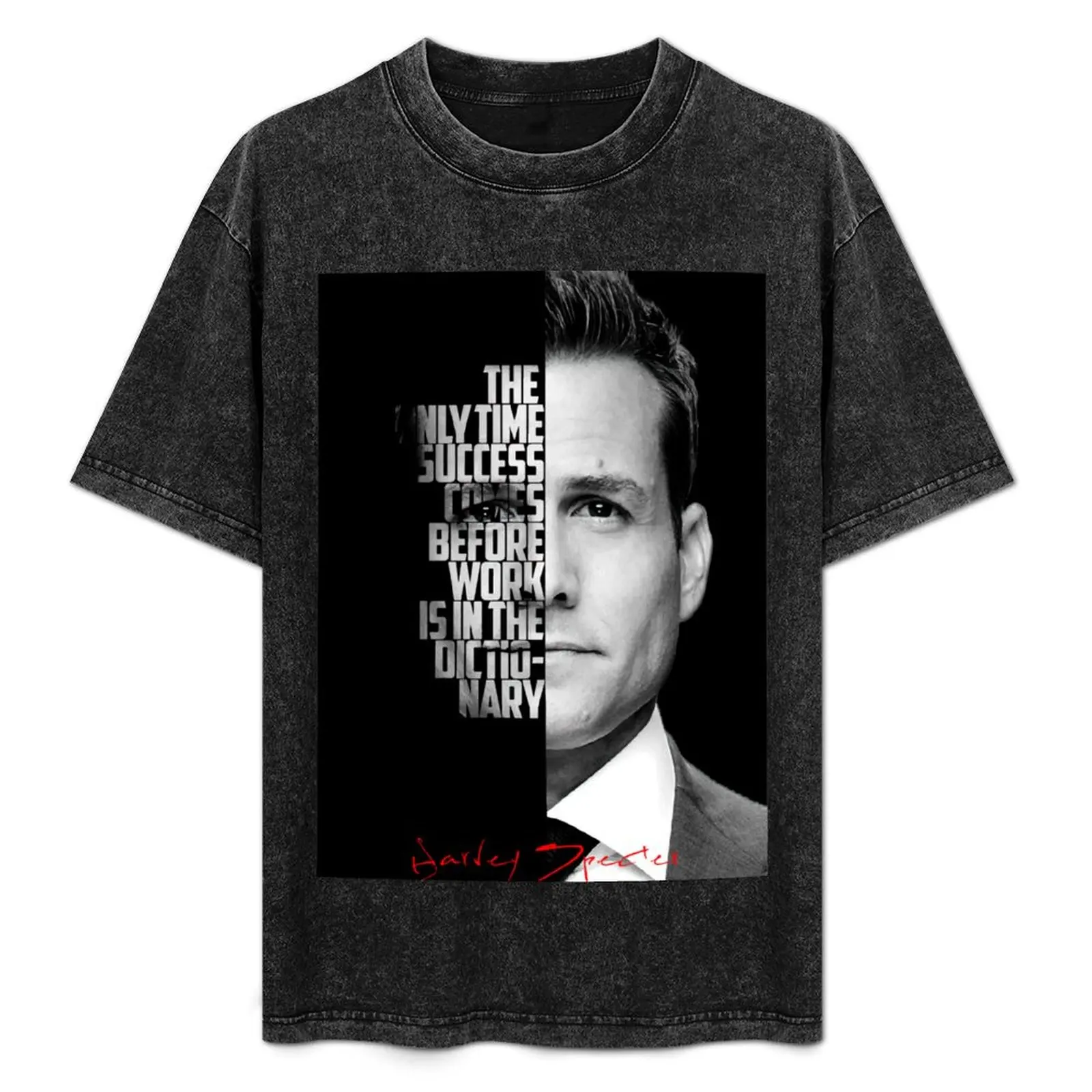 Harvey Specter black and white motivational quote. T-Shirt plain shirts graphic tees summer top men clothing