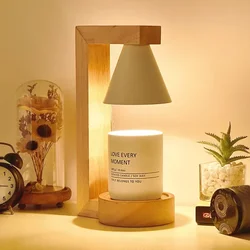 Aromatherapy Wax Melting Lamp Halogen Tungsten Candle Light Infinite Switch Dimmable Romantic Lamp Light Adjustable Candle Lamp