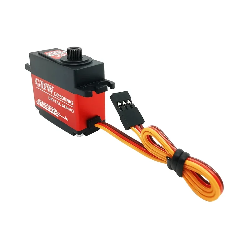 GDW DS390MG 9,0 kg 8,4 V Metal Gear Micro Mini digitale servo Hoge snelheid hoek 120 voor 500 helikopter Fix-wing RC Auto Robotarm