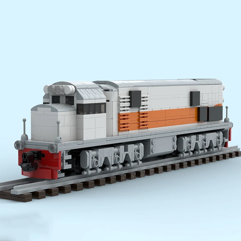 

915 шт. MOC Kai CC201 поезд прочный детальный железнодорожный точный DIY модель строительные блоки игрушки на день рождения подарок
