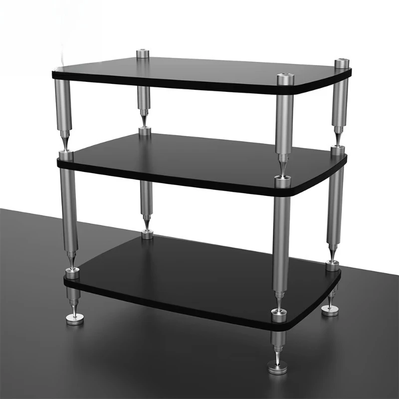 

Split shock absorber speaker bracket power amplifier cabinet tripod cabinet home theater solid column
