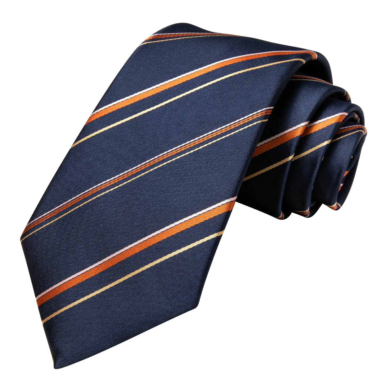 VERVEROW ชุดเนคไทลายทางสีน้ำเง - Men Accessories Elegant บทวิจารณ์และราคา