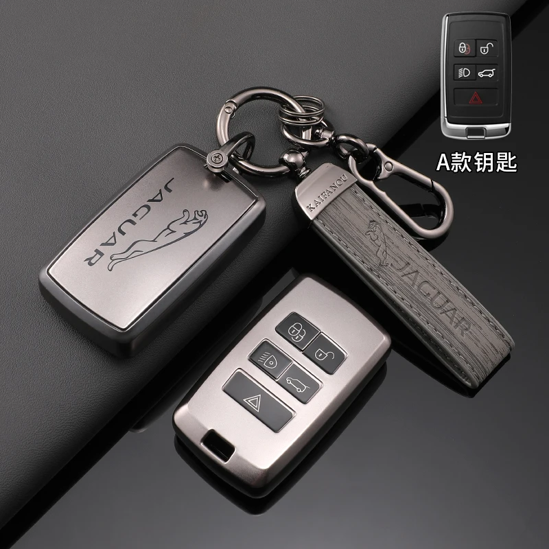 موضة جديدة حافظة مفاتيح السيارة من البولي يوريثان غطاء شل فوب حامل ل جاكوار XE XF XJ F PACE E-PACE 2019 جاكوار C-X16 F-TYPE V12 XJL ملحق