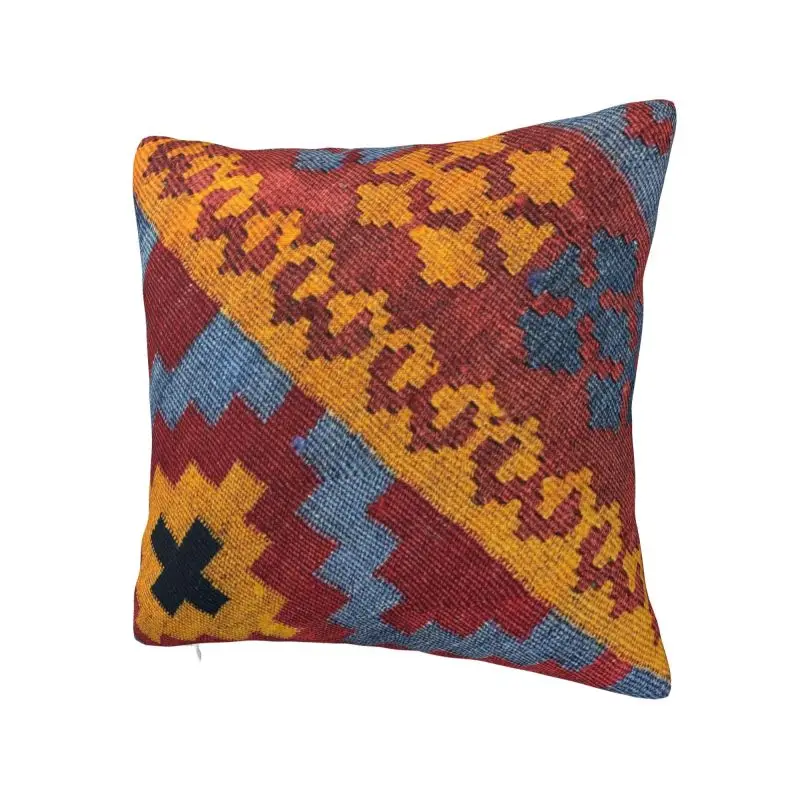 Decorative Kilim Navaho Weave Woven Aztec Textile Pillow Case Living Room Bohemian Floral Luxury Cushion Cover Velvet Pillowcase