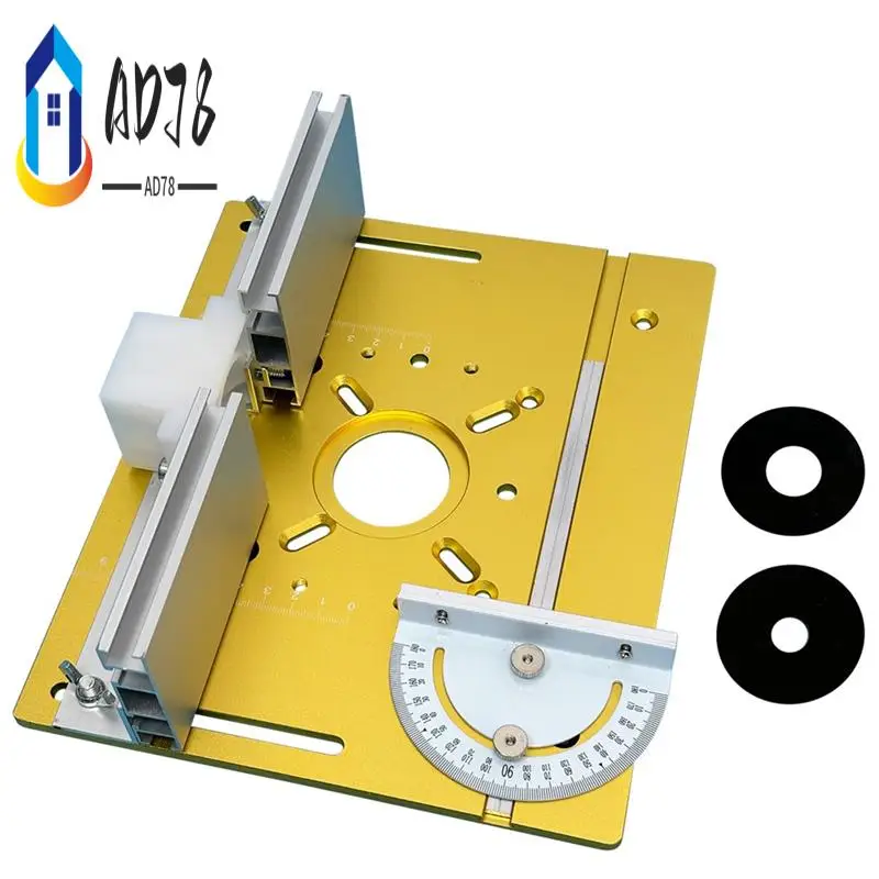 

AD78-система подъема фрезерного станка и вставная пластина алюминиевого фрезерного стола, электрический триммер, гравировальный фрезерный станок по дереву, долбежный станок