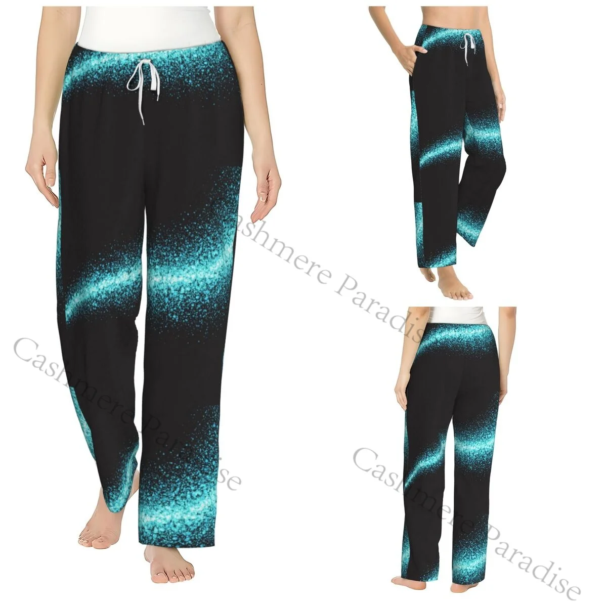 

Fairy Dust Cozy Flannel Pajama Pants for Women Sleep Bottoms Home Loungewear