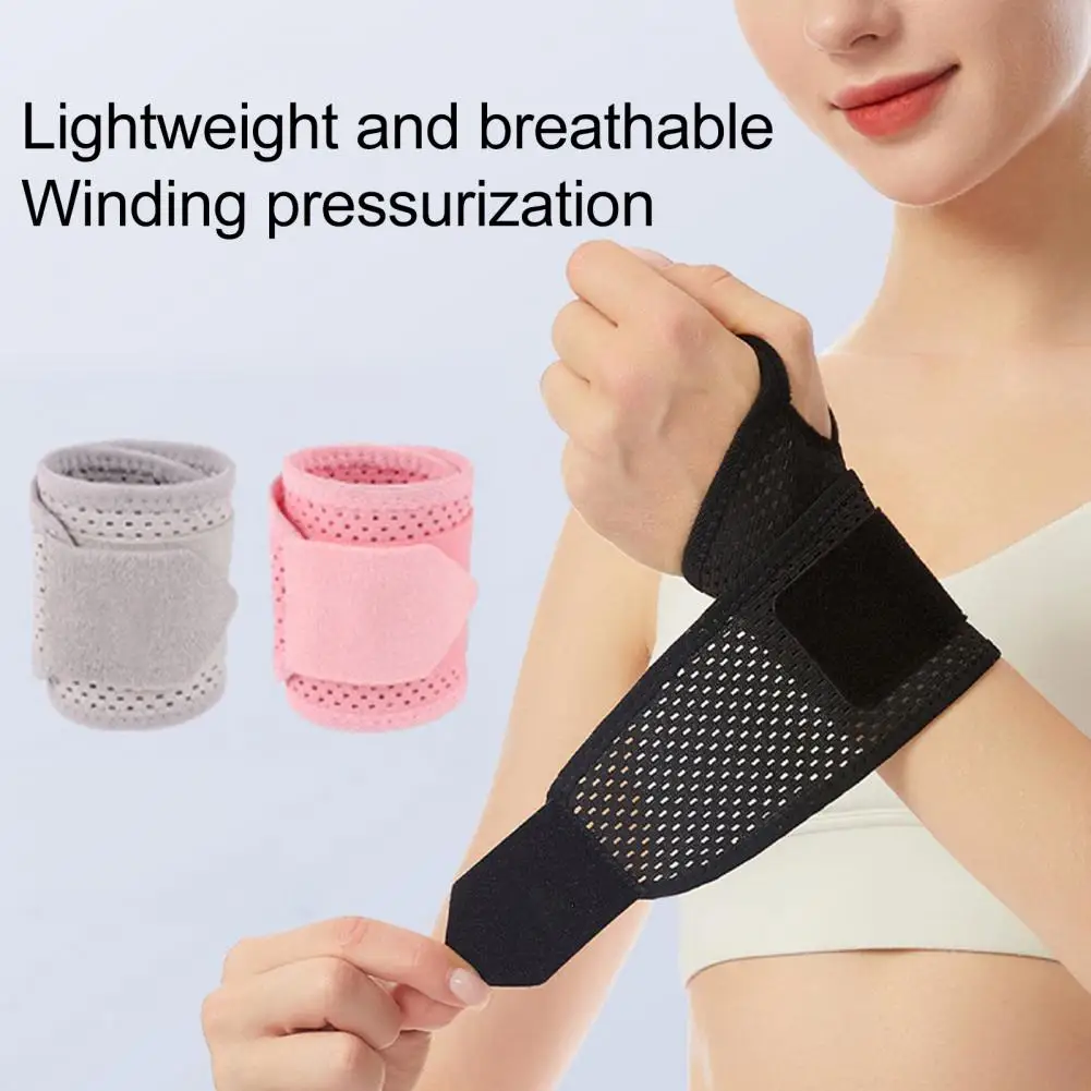 1Pc Sports Wrist Brace Adjustable Breathable Wrist Support Strap Men Women Fitness Wrist Wrap Arthritis Compression Sleeve